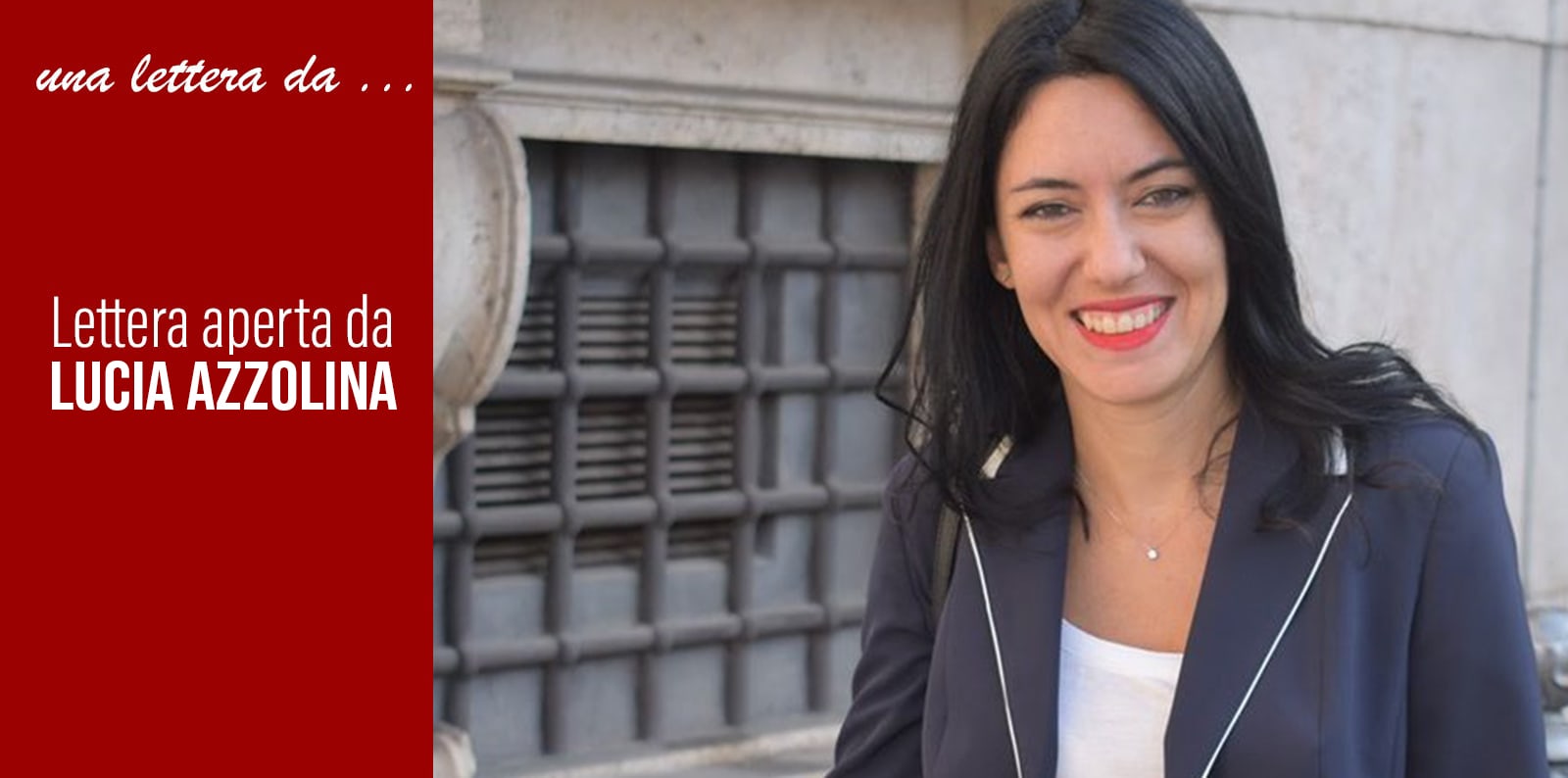 LETTERA DI LUCIA AZZOLINA