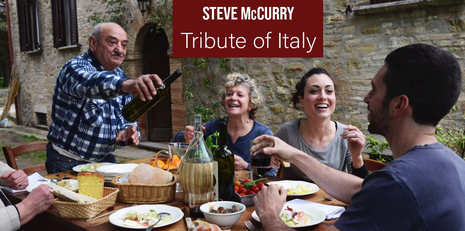 STEVE McCURRY: Tribute to Italy